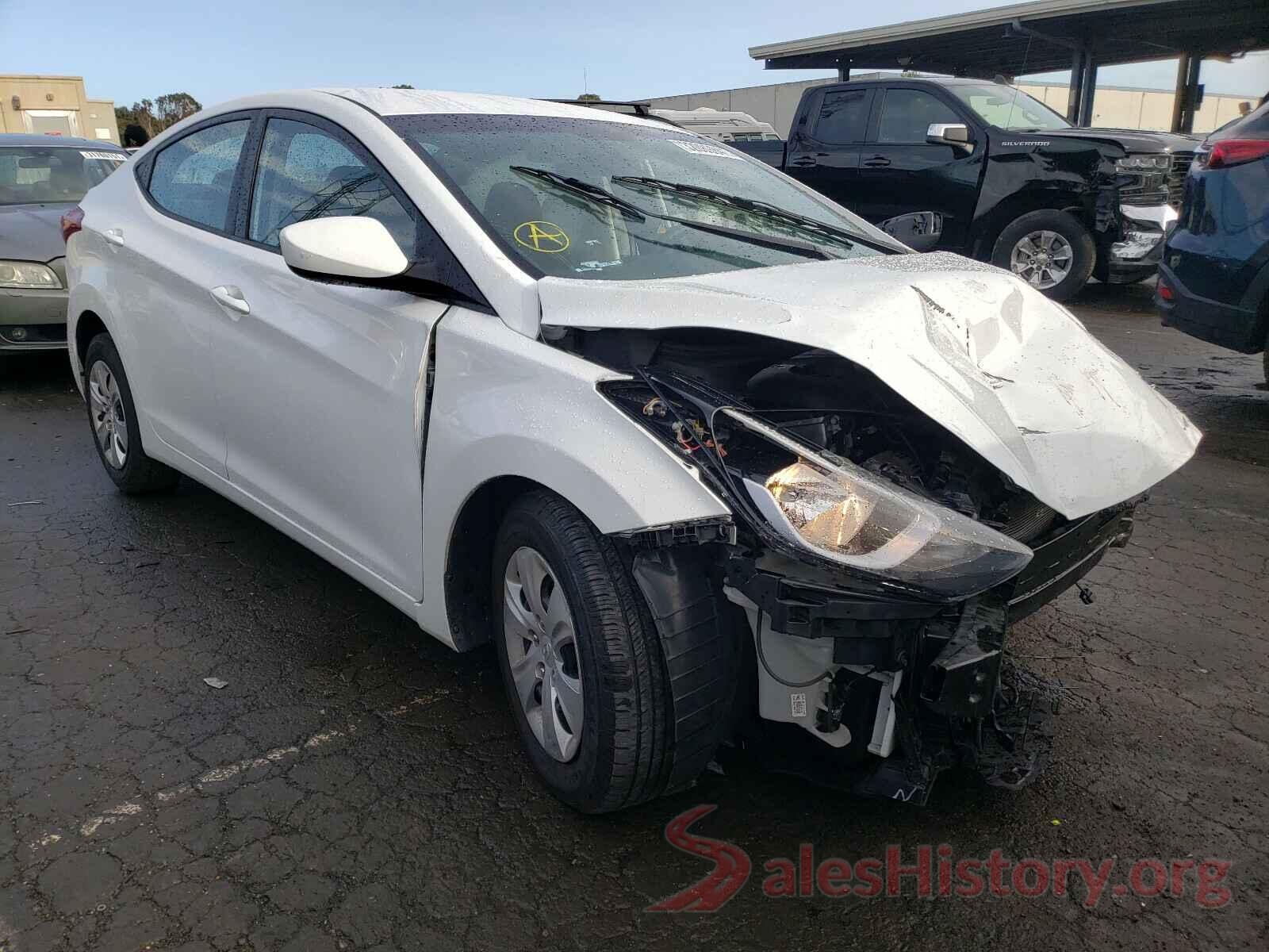 5NPDH4AE1GH721856 2016 HYUNDAI ELANTRA