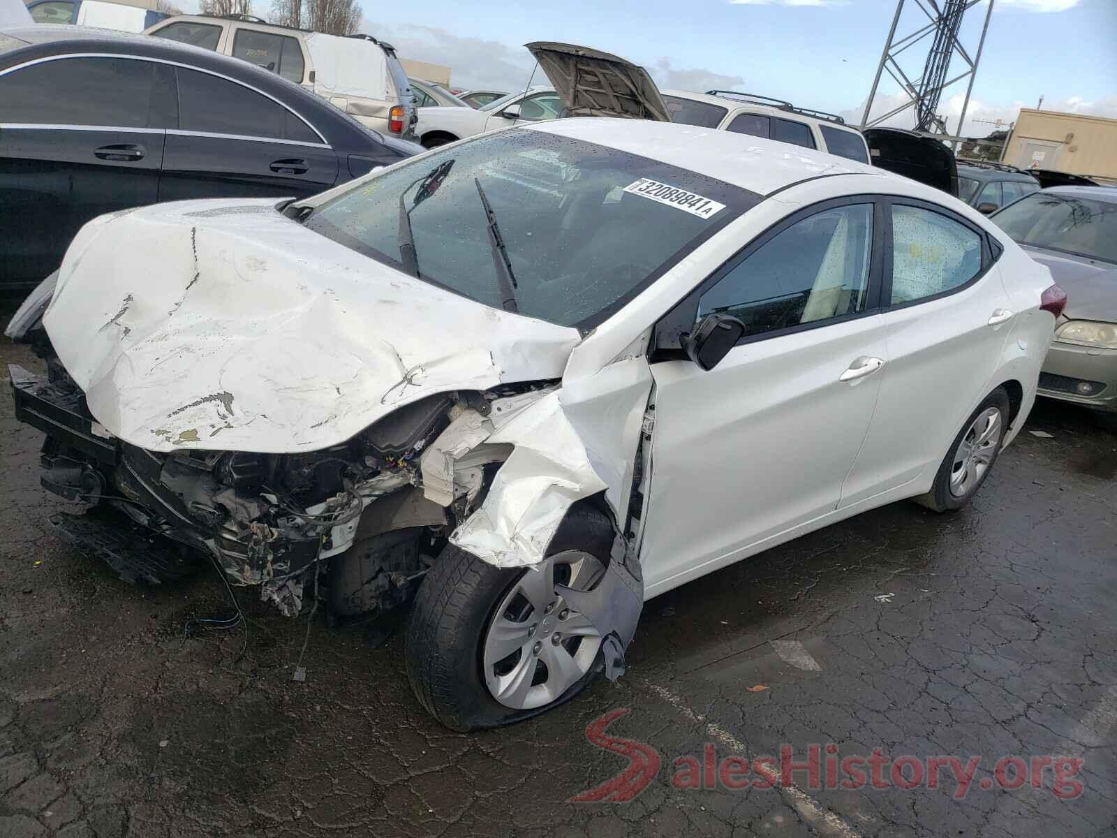 5NPDH4AE1GH721856 2016 HYUNDAI ELANTRA