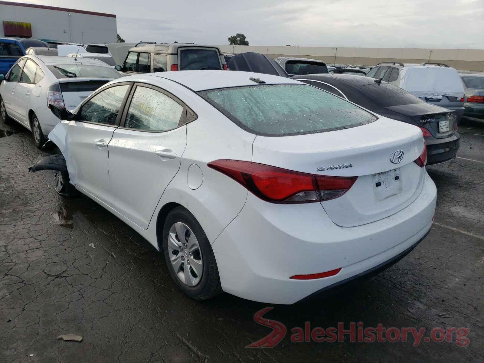 5NPDH4AE1GH721856 2016 HYUNDAI ELANTRA