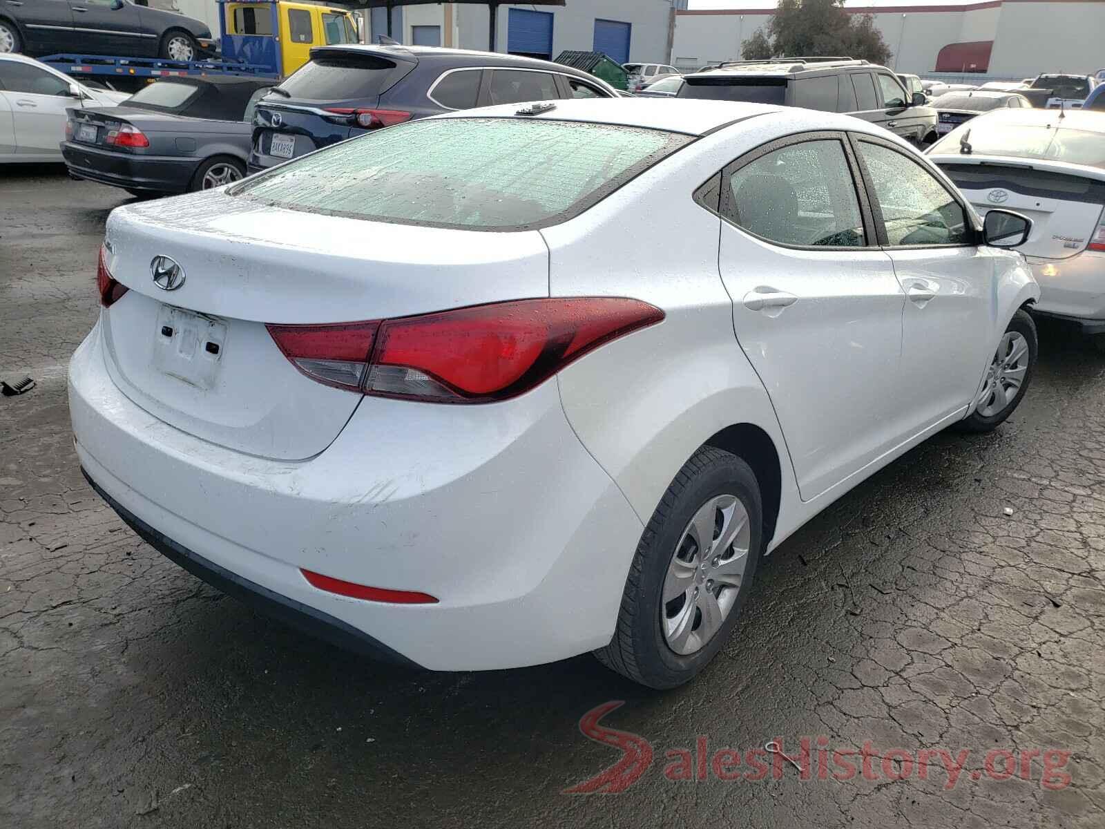 5NPDH4AE1GH721856 2016 HYUNDAI ELANTRA