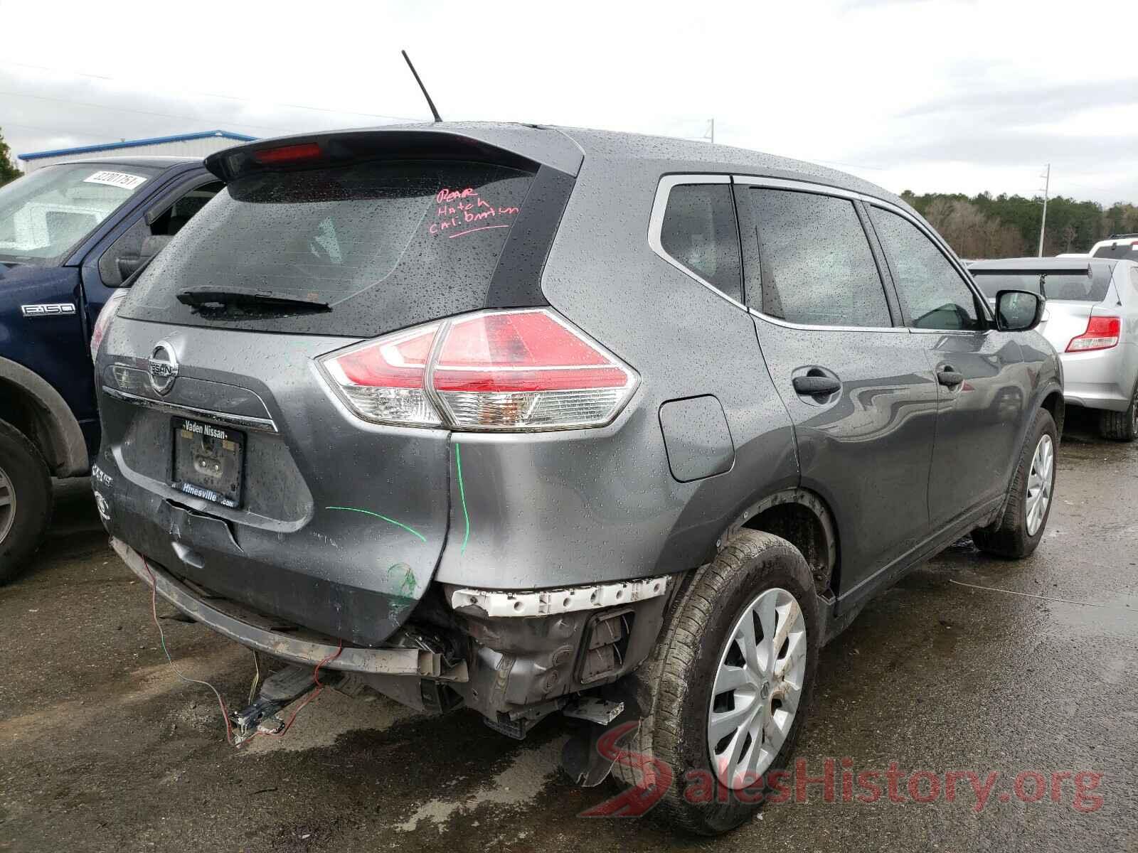 KNMAT2MT2GP646704 2016 NISSAN ROGUE