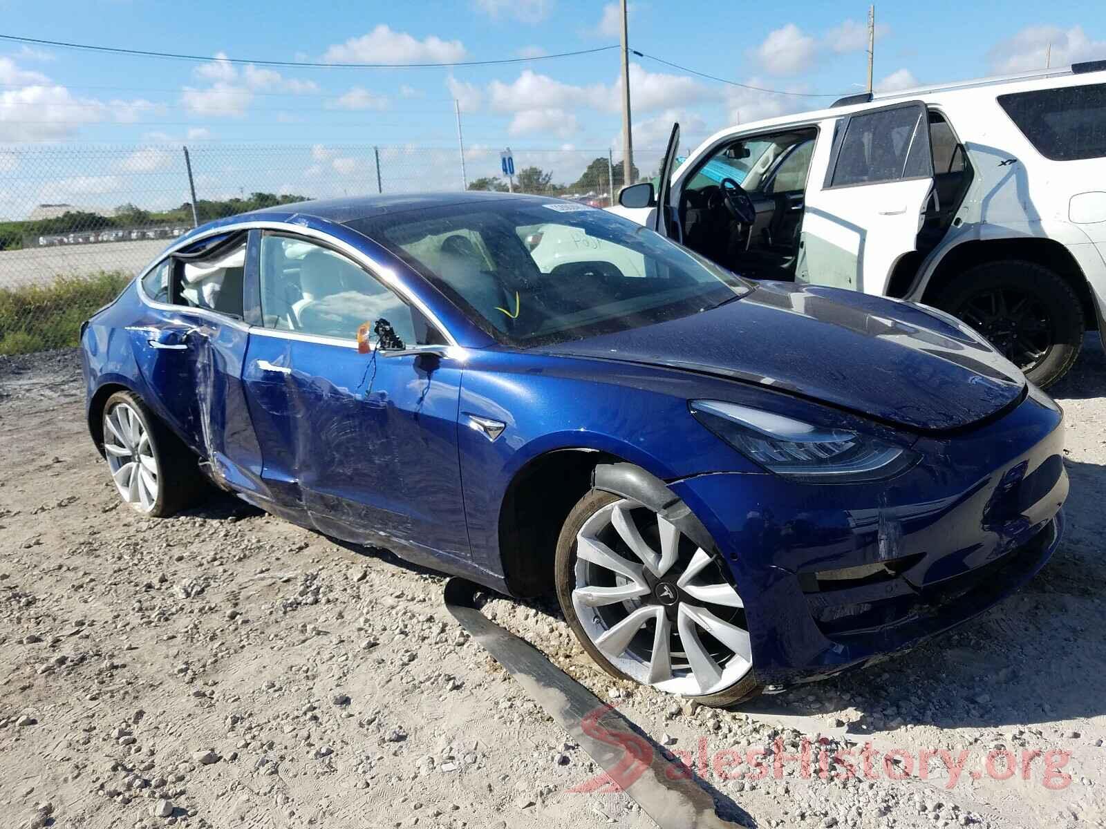 5YJ3E1EA5LF738162 2020 TESLA MODEL 3