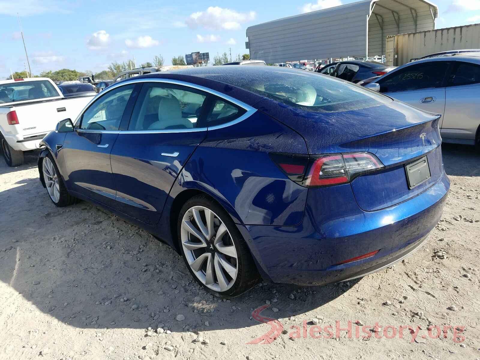 5YJ3E1EA5LF738162 2020 TESLA MODEL 3