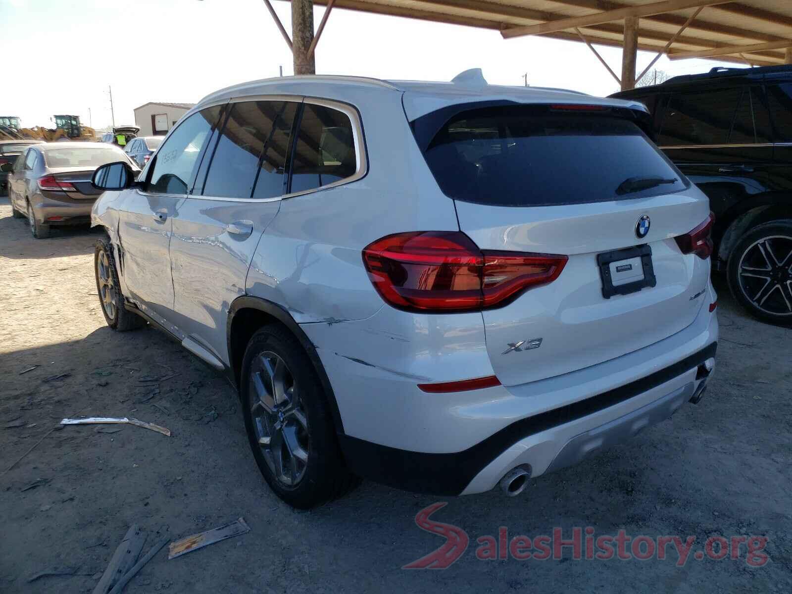 5UXTY3C02L9B28390 2020 BMW X3