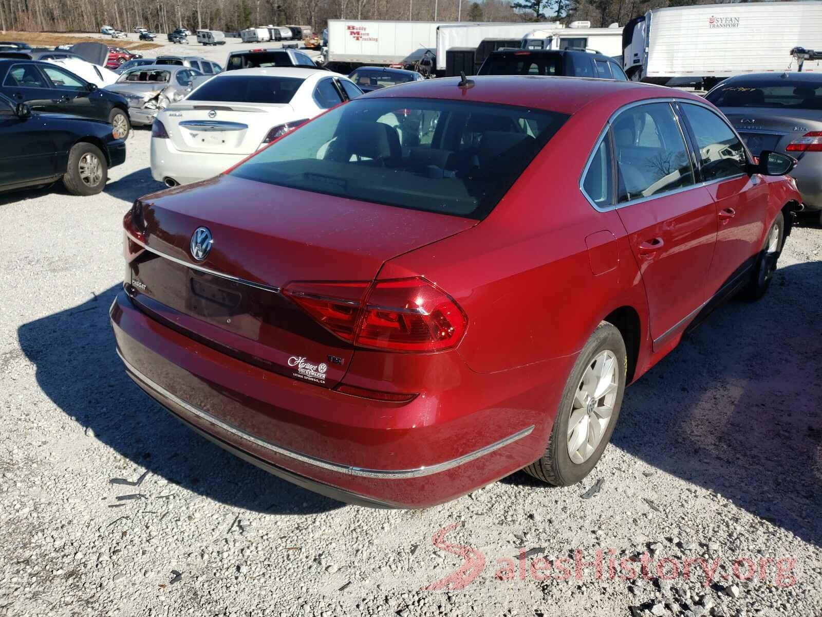 1VWAT7A37GC011225 2016 VOLKSWAGEN PASSAT