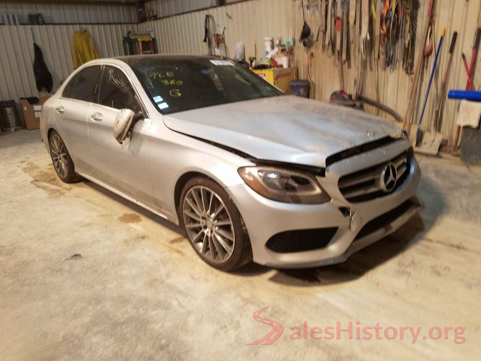 55SWF4JBXGU122617 2016 MERCEDES-BENZ C CLASS