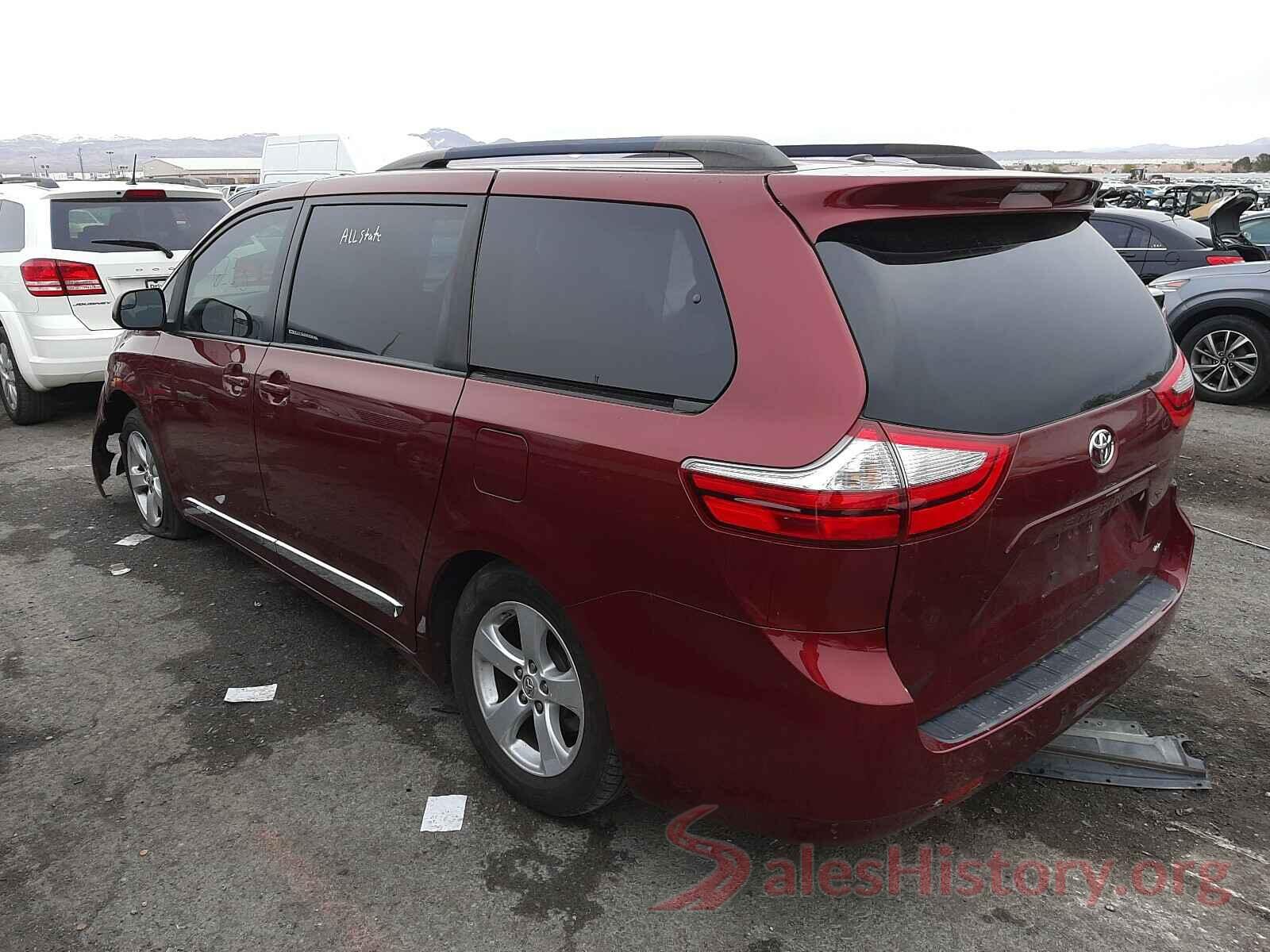 5TDKK3DC3GS702829 2016 TOYOTA SIENNA