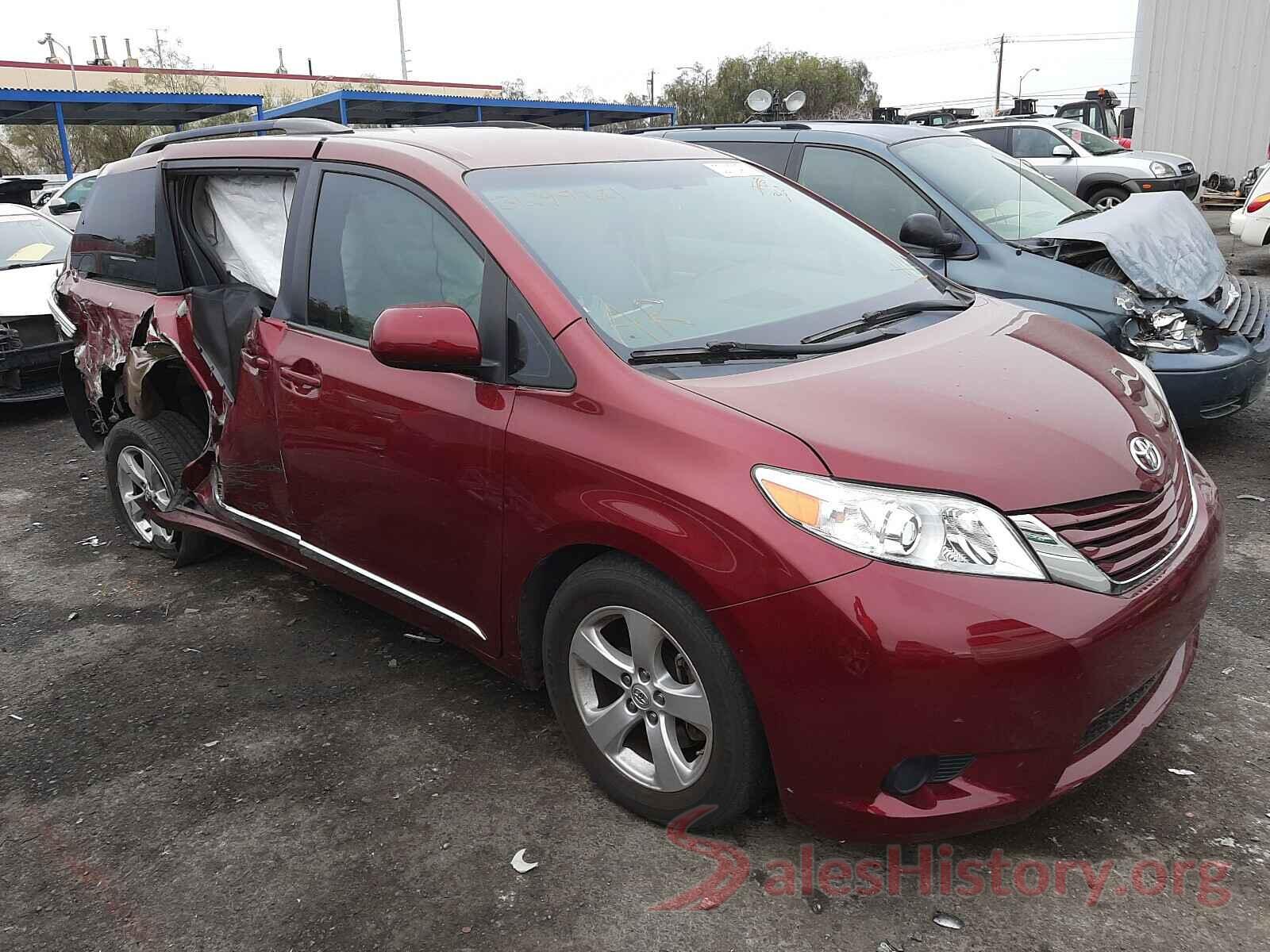 5TDKK3DC3GS702829 2016 TOYOTA SIENNA