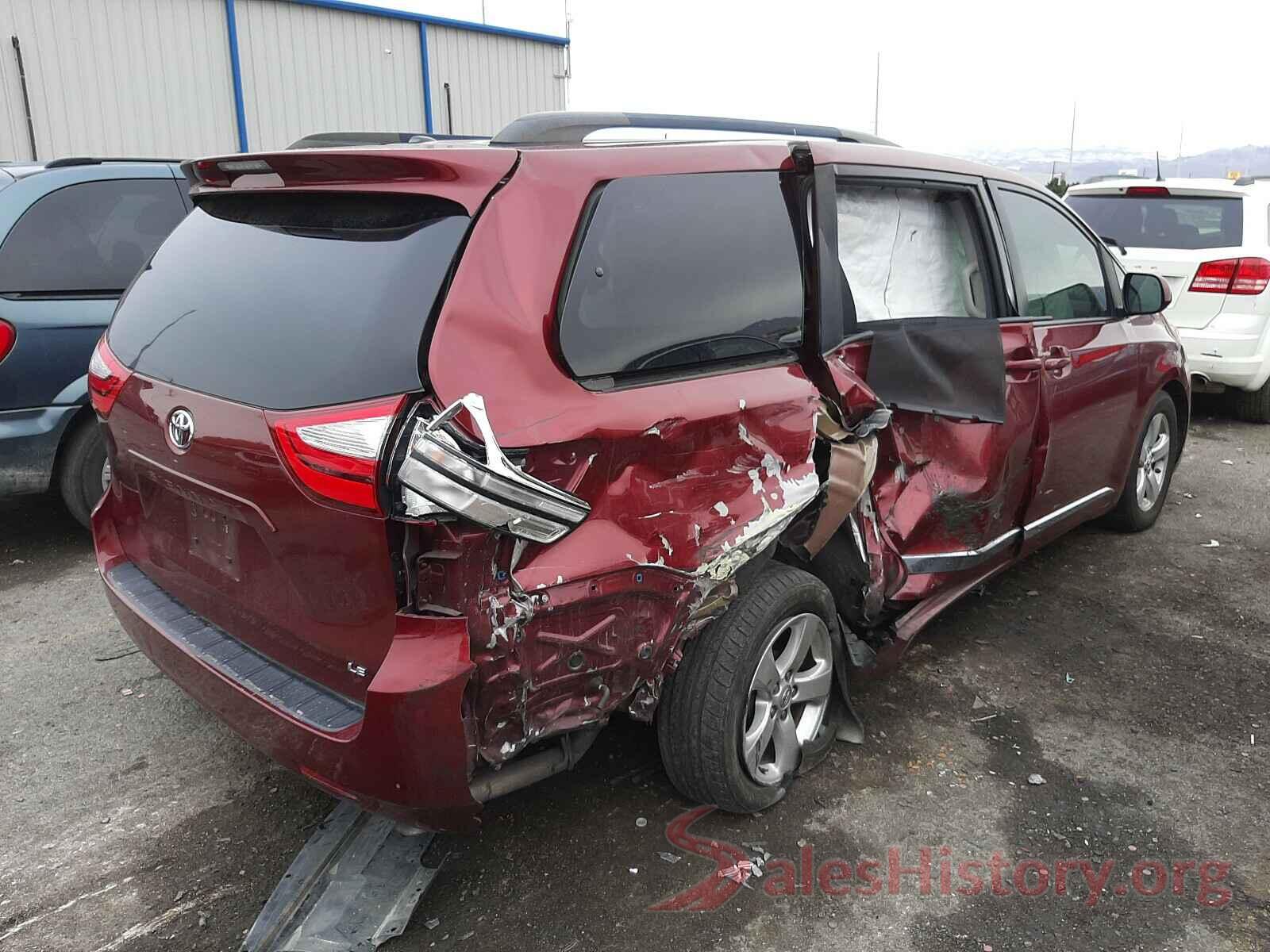 5TDKK3DC3GS702829 2016 TOYOTA SIENNA