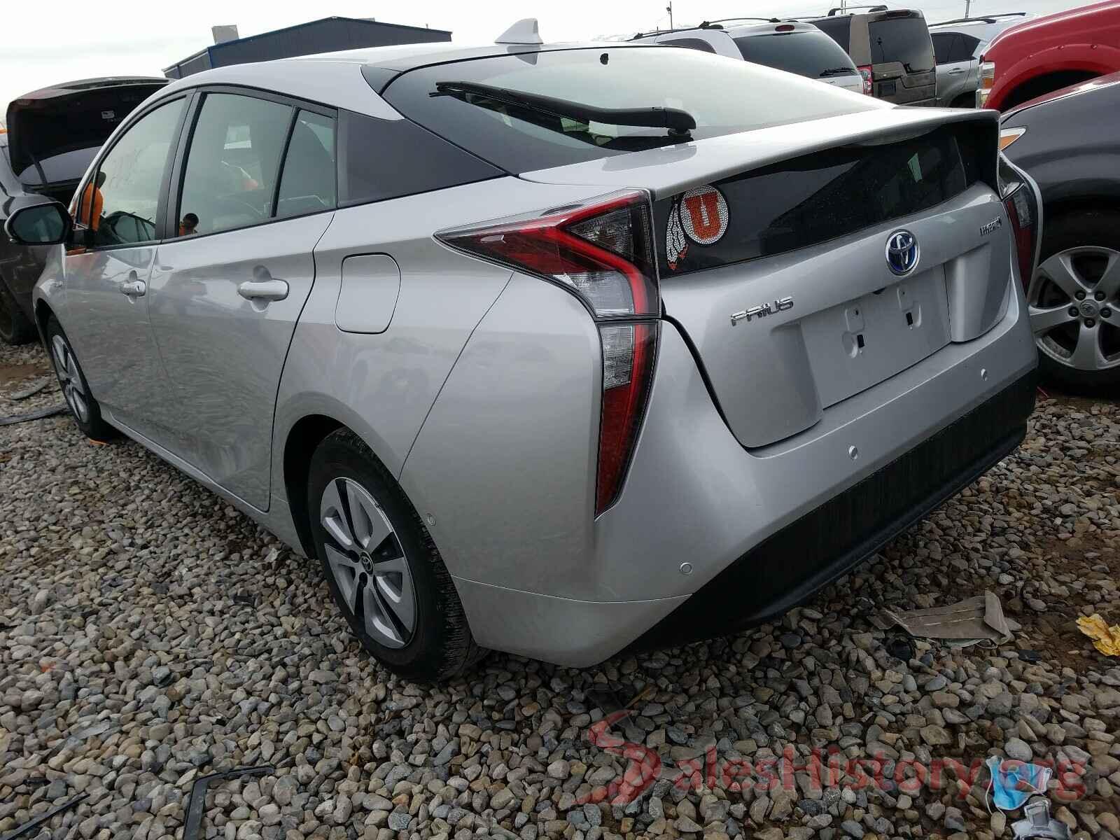 JTDKBRFU9J3599627 2018 TOYOTA PRIUS