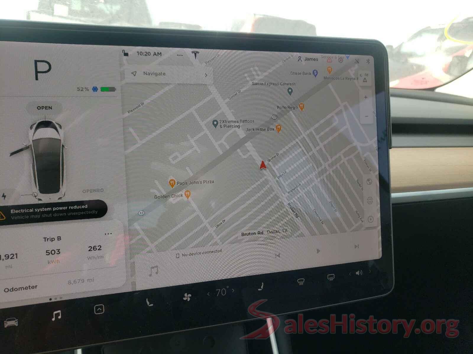 5YJ3E1EA8KF482551 2019 TESLA MODEL 3