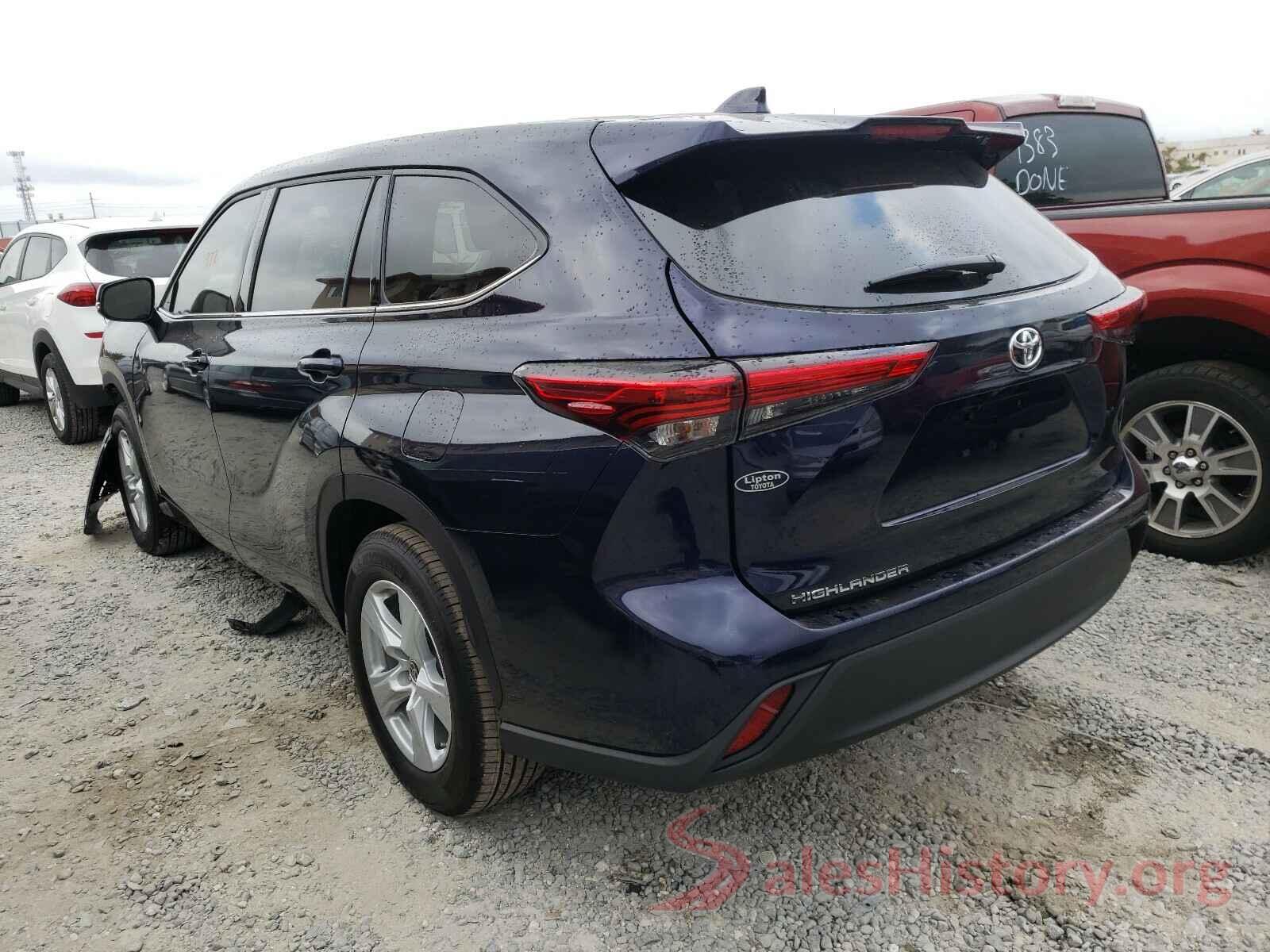 5TDCZRAH6MS033759 2021 TOYOTA HIGHLANDER