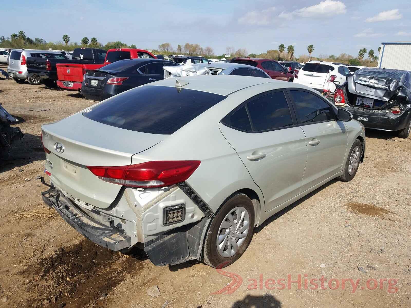 KMHD74LF5HU095594 2017 HYUNDAI ELANTRA