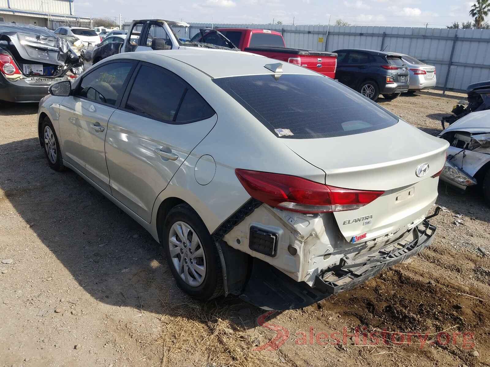 KMHD74LF5HU095594 2017 HYUNDAI ELANTRA