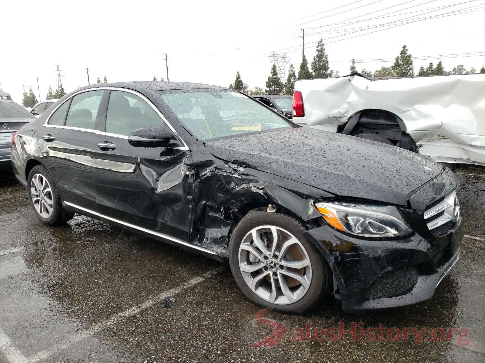 55SWF4KB9HU217959 2017 MERCEDES-BENZ C CLASS