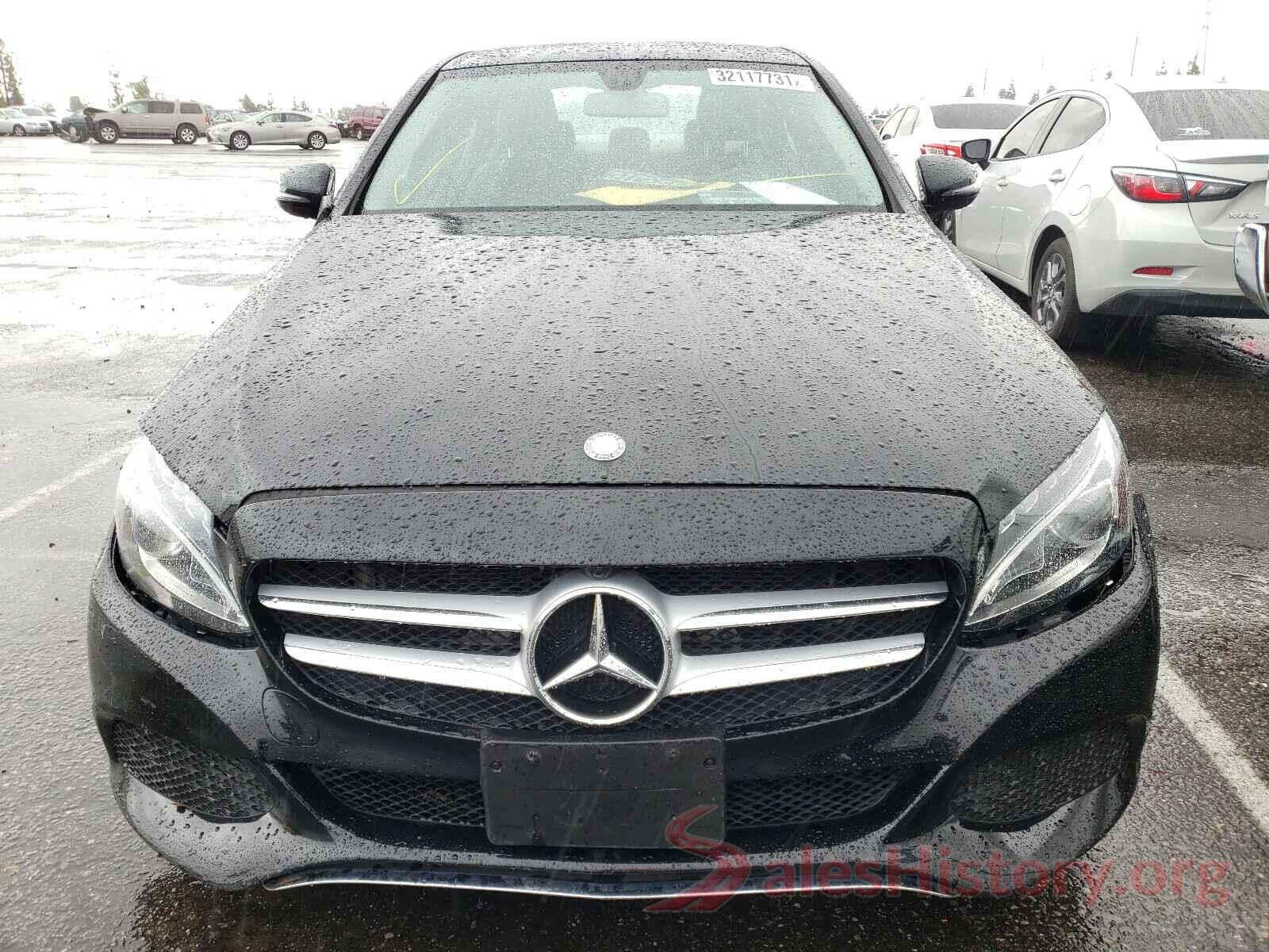 55SWF4KB9HU217959 2017 MERCEDES-BENZ C CLASS