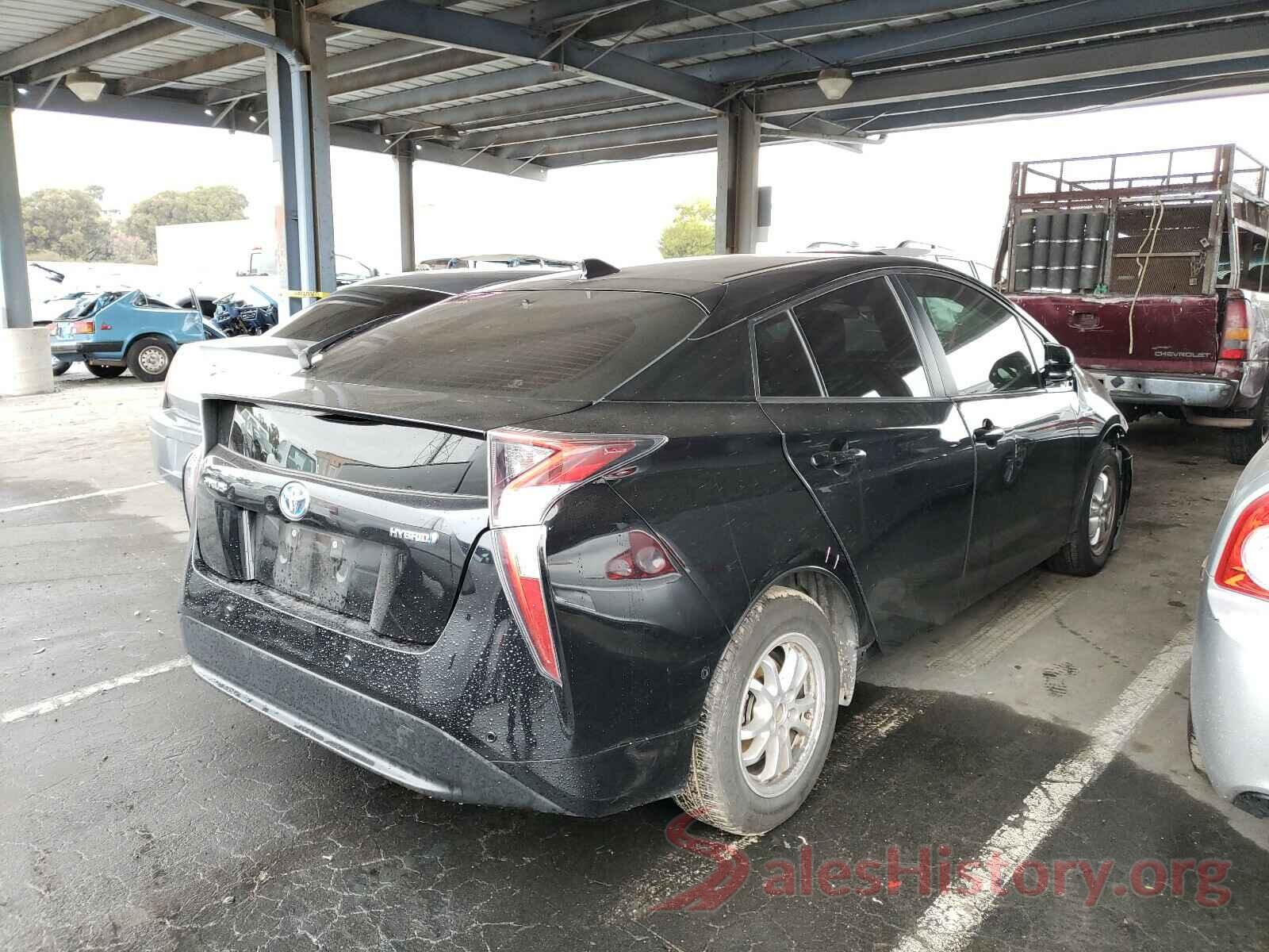 JTDKBRFU7H3053631 2017 TOYOTA PRIUS