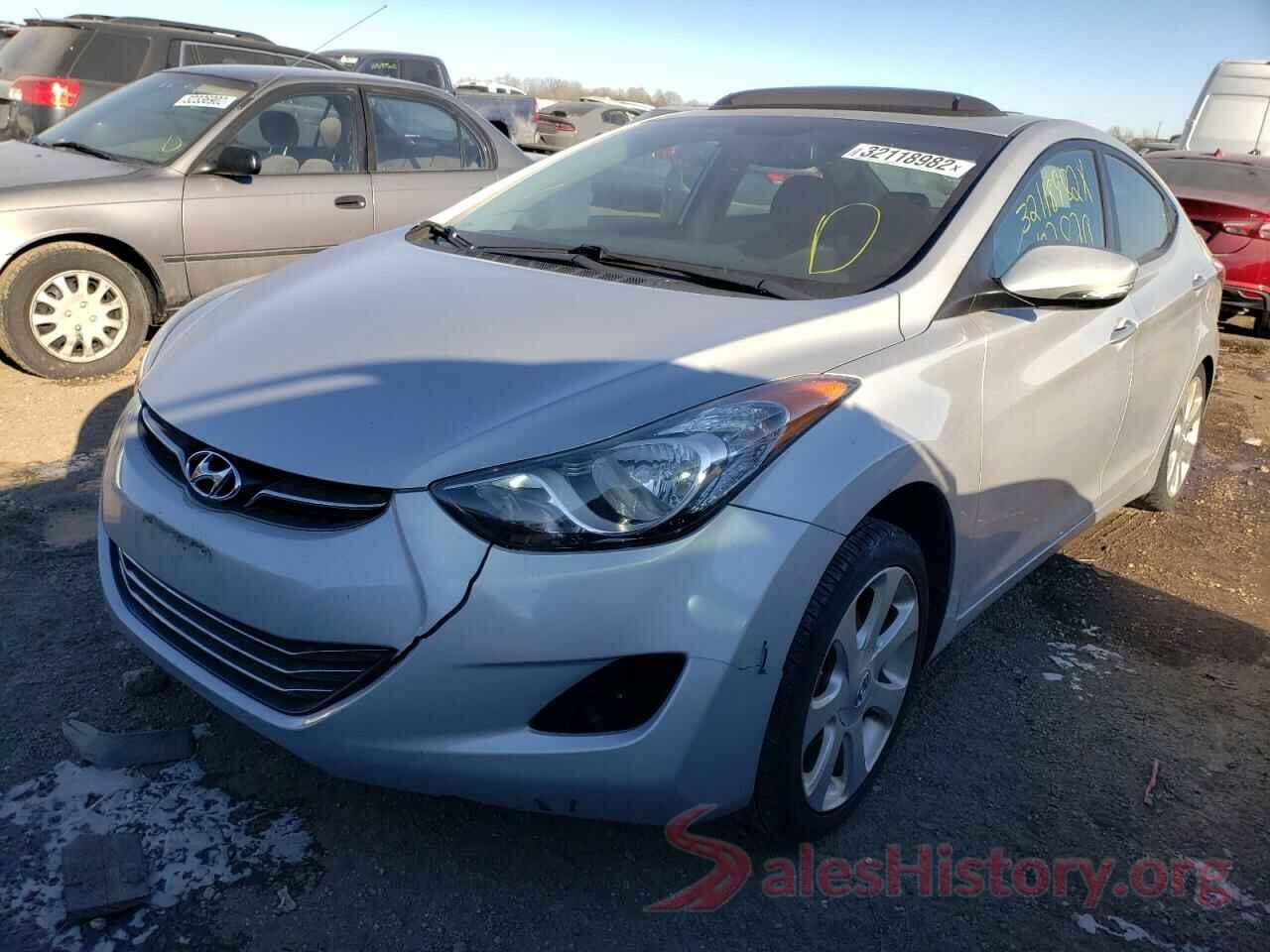 KMHDH4AE3DU693572 2013 HYUNDAI ELANTRA