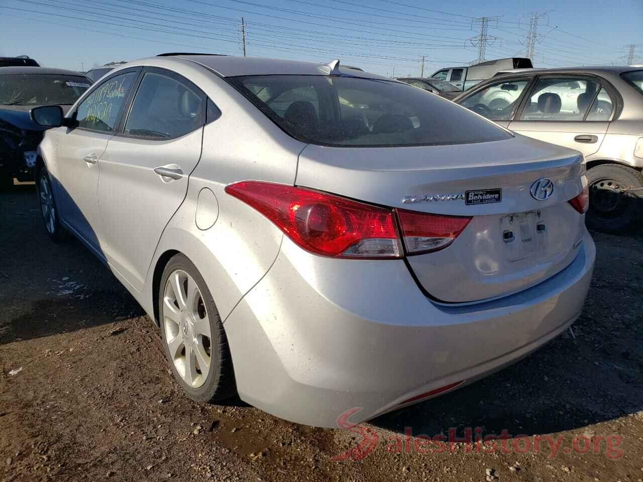 KMHDH4AE3DU693572 2013 HYUNDAI ELANTRA