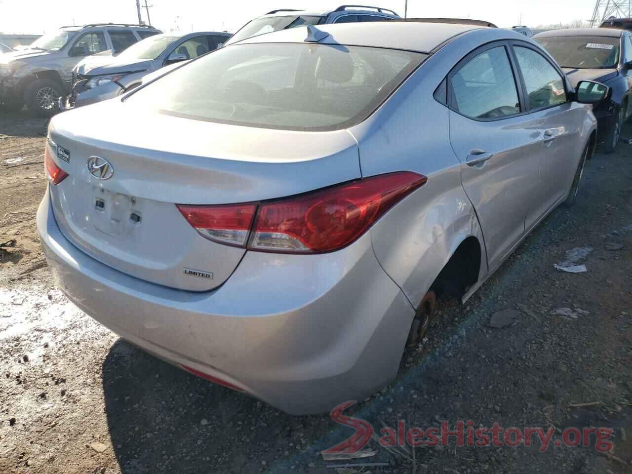 KMHDH4AE3DU693572 2013 HYUNDAI ELANTRA