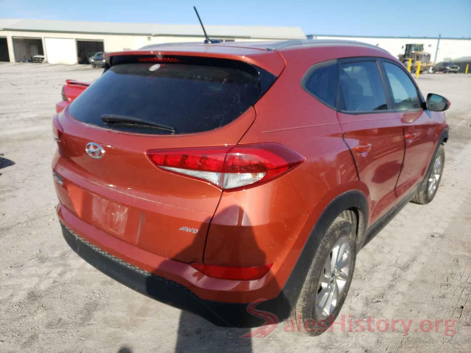 KM8J3CA44GU139626 2016 HYUNDAI TUCSON