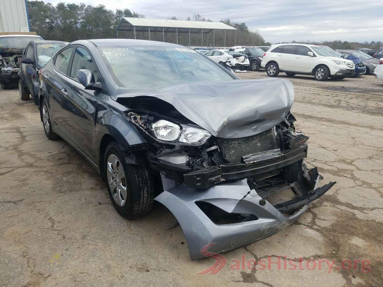 KMHDH4AE9GU650259 2016 HYUNDAI ELANTRA