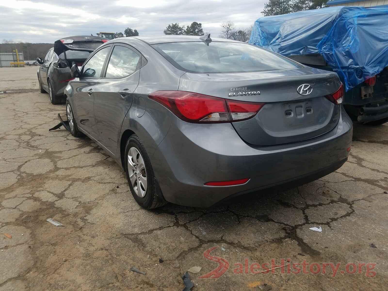 KMHDH4AE9GU650259 2016 HYUNDAI ELANTRA