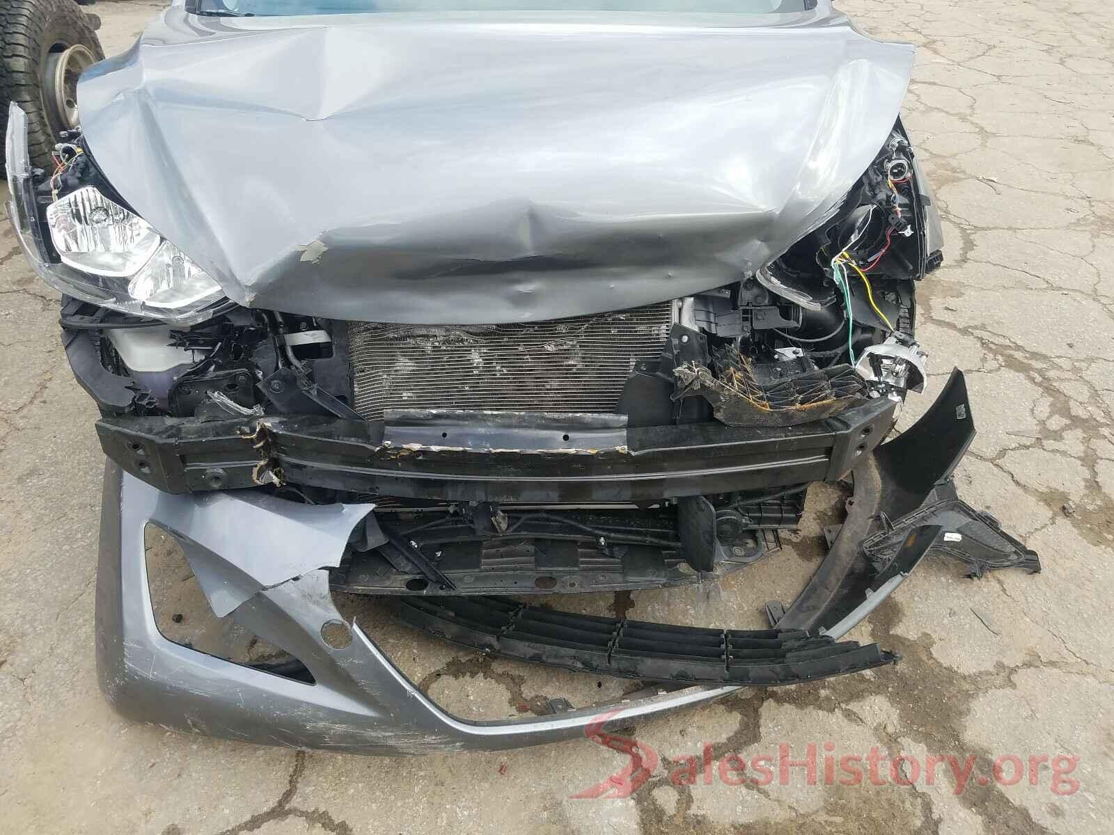 KMHDH4AE9GU650259 2016 HYUNDAI ELANTRA