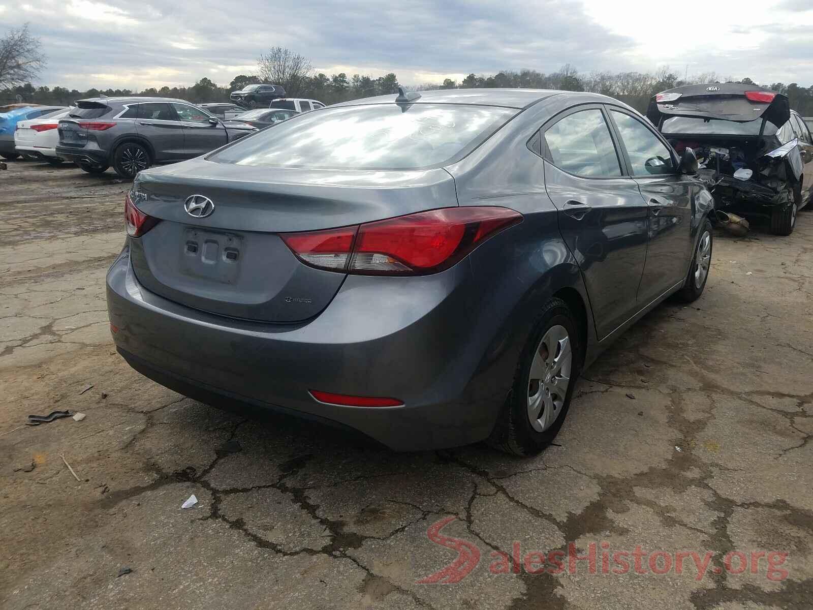 KMHDH4AE9GU650259 2016 HYUNDAI ELANTRA