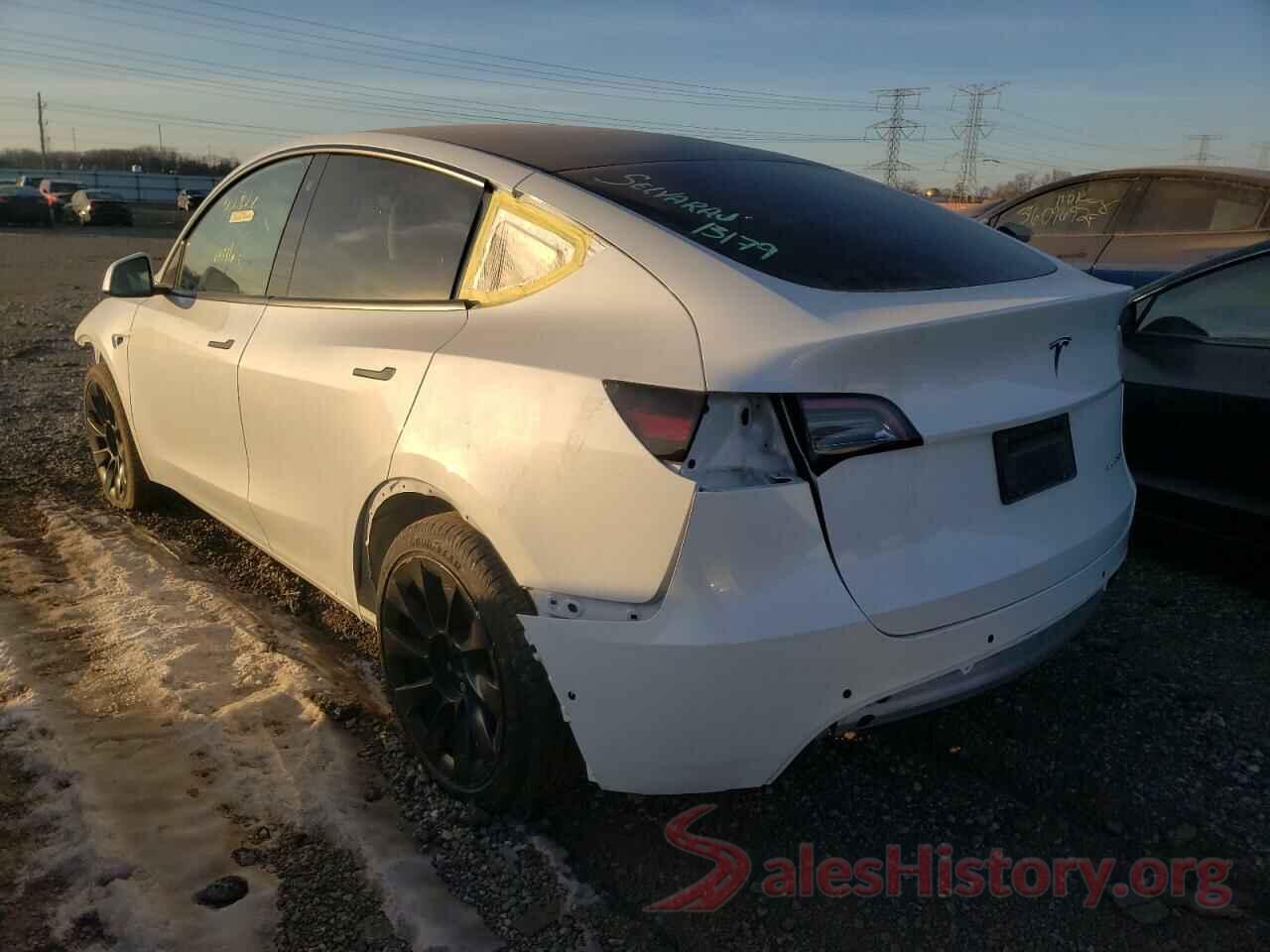 5YJYGDEE4MF112432 2021 TESLA MODEL Y