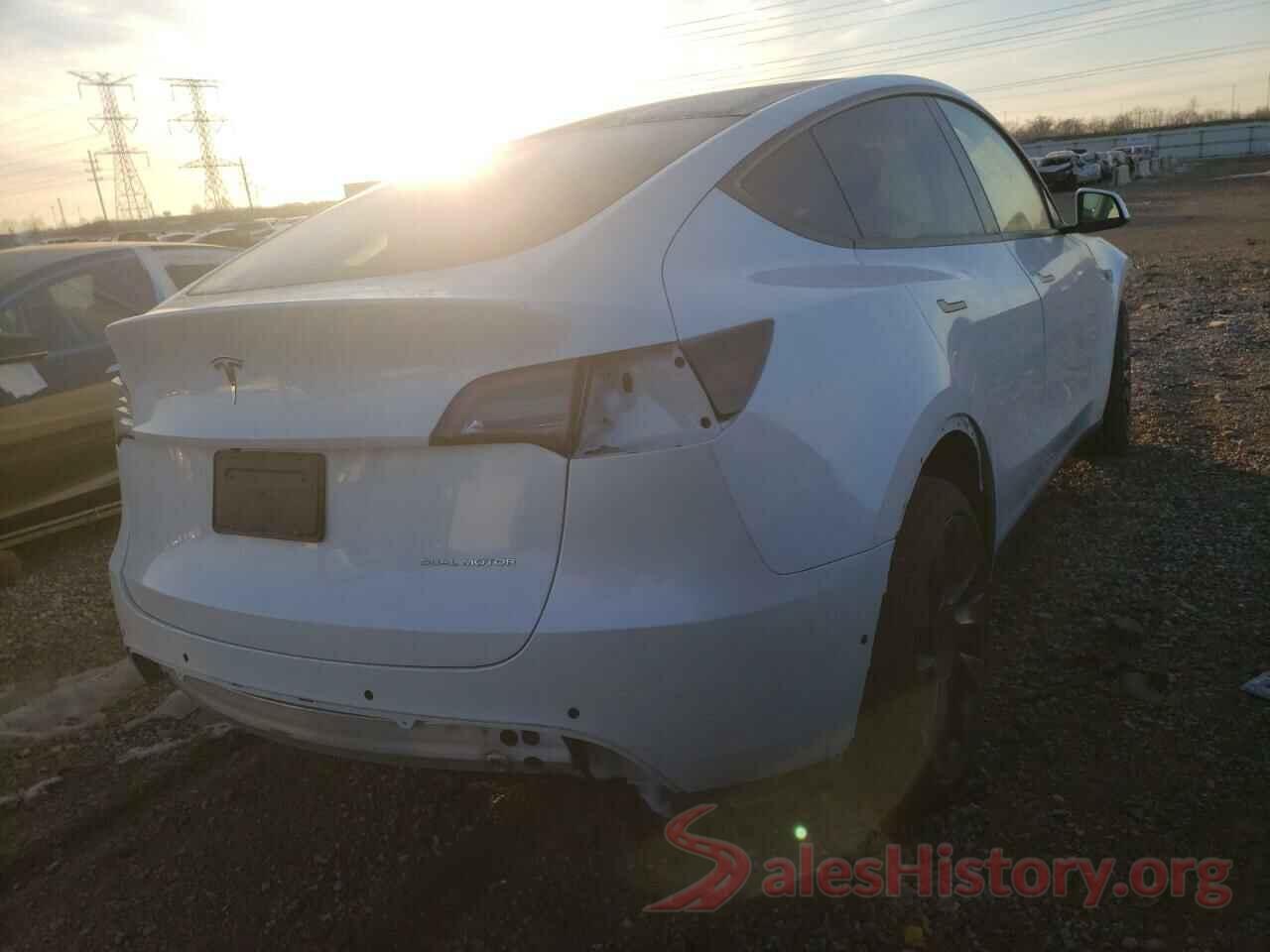 5YJYGDEE4MF112432 2021 TESLA MODEL Y