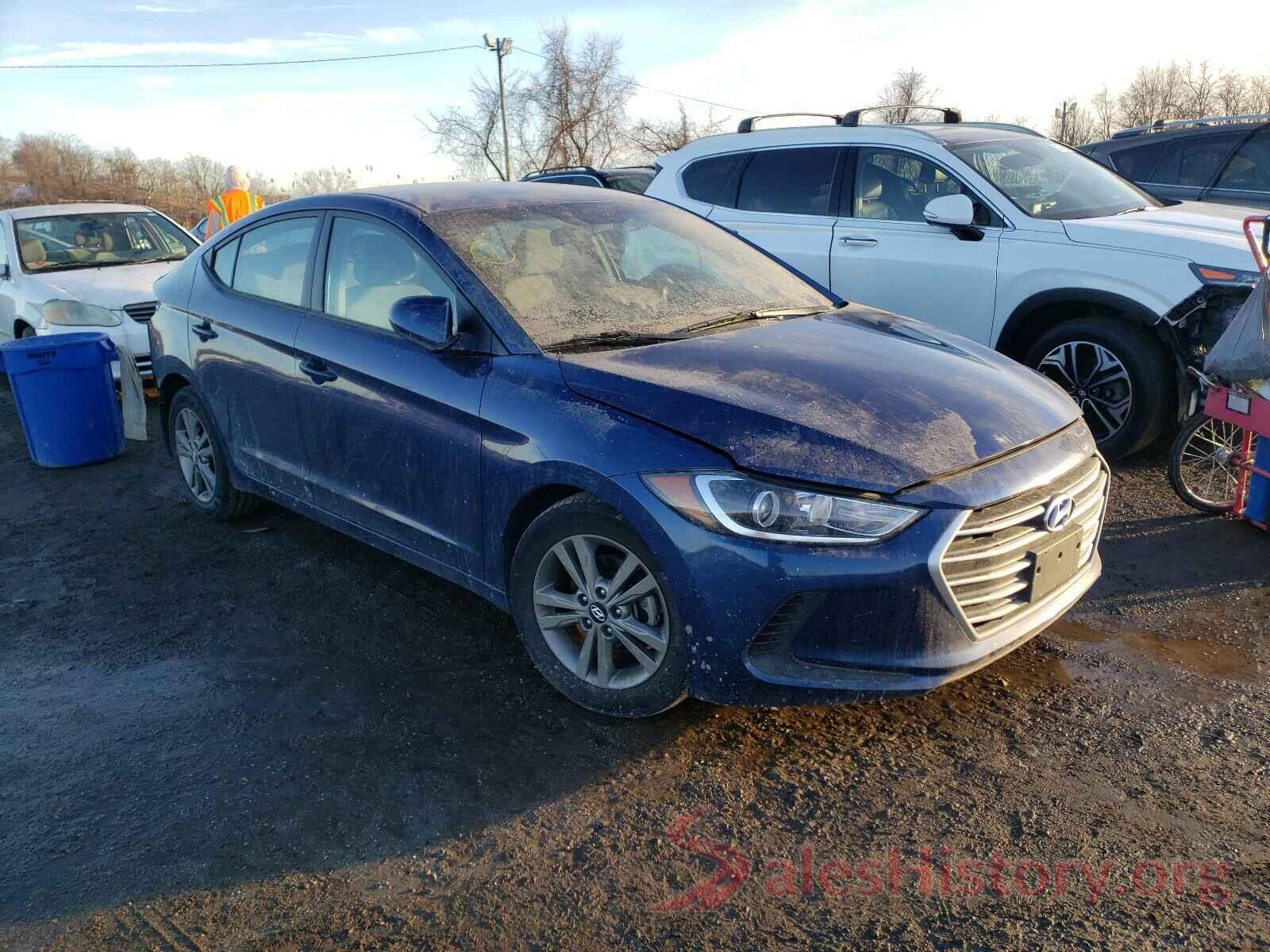 5NPD84LF7JH398457 2018 HYUNDAI ELANTRA