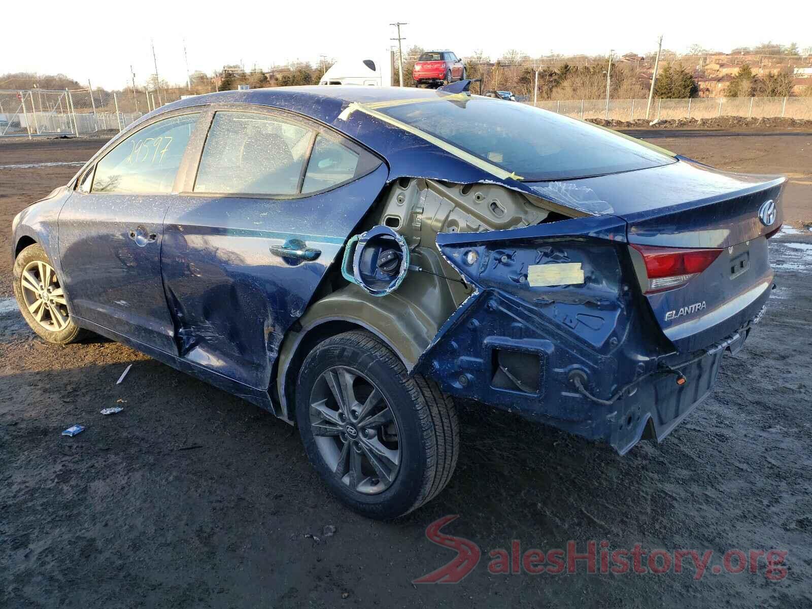 5NPD84LF7JH398457 2018 HYUNDAI ELANTRA