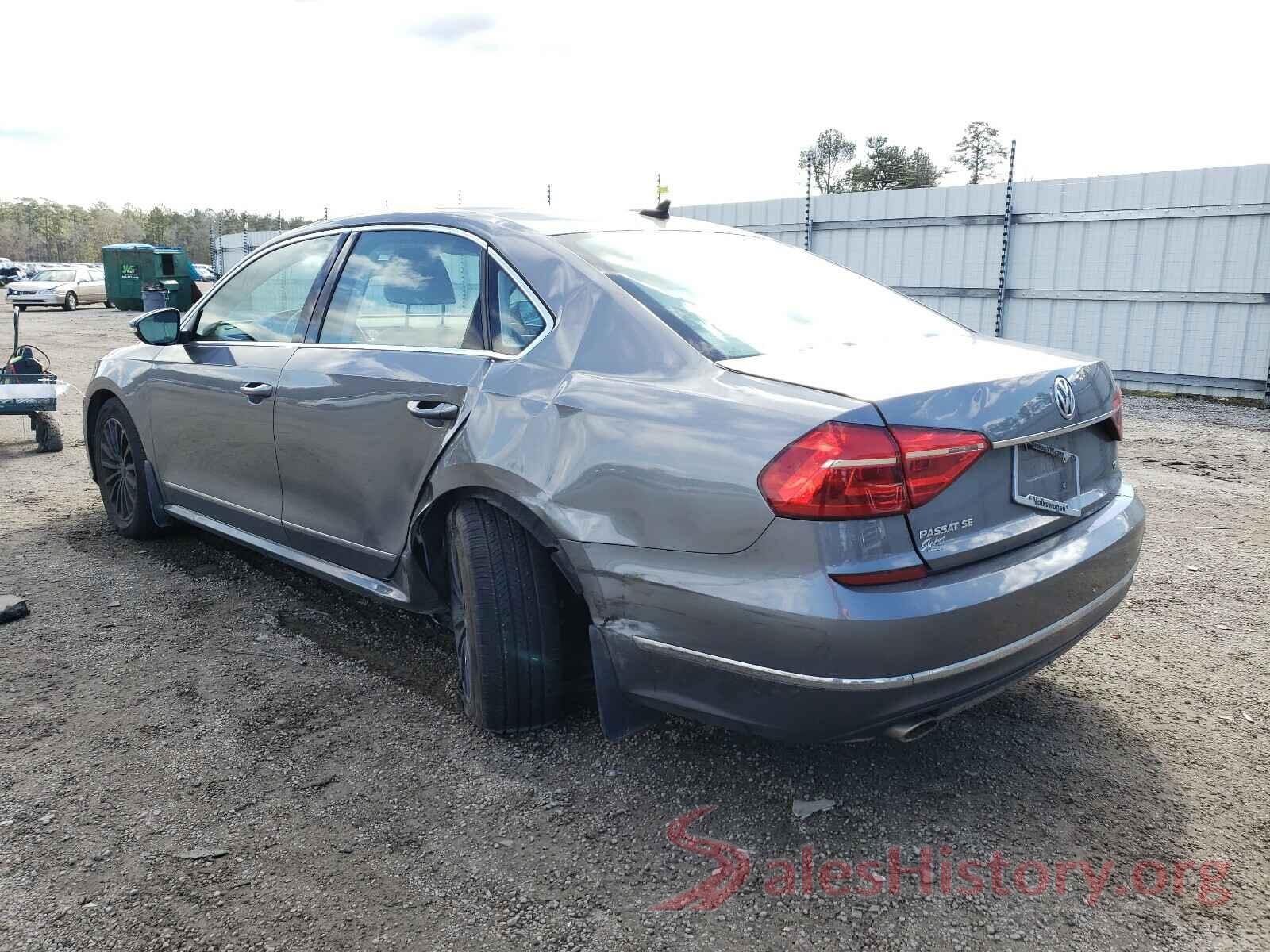 1VWBT7A3XGC016584 2016 VOLKSWAGEN PASSAT