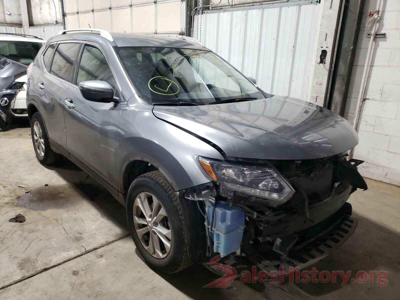 KNMAT2MT4GP697170 2016 NISSAN ROGUE