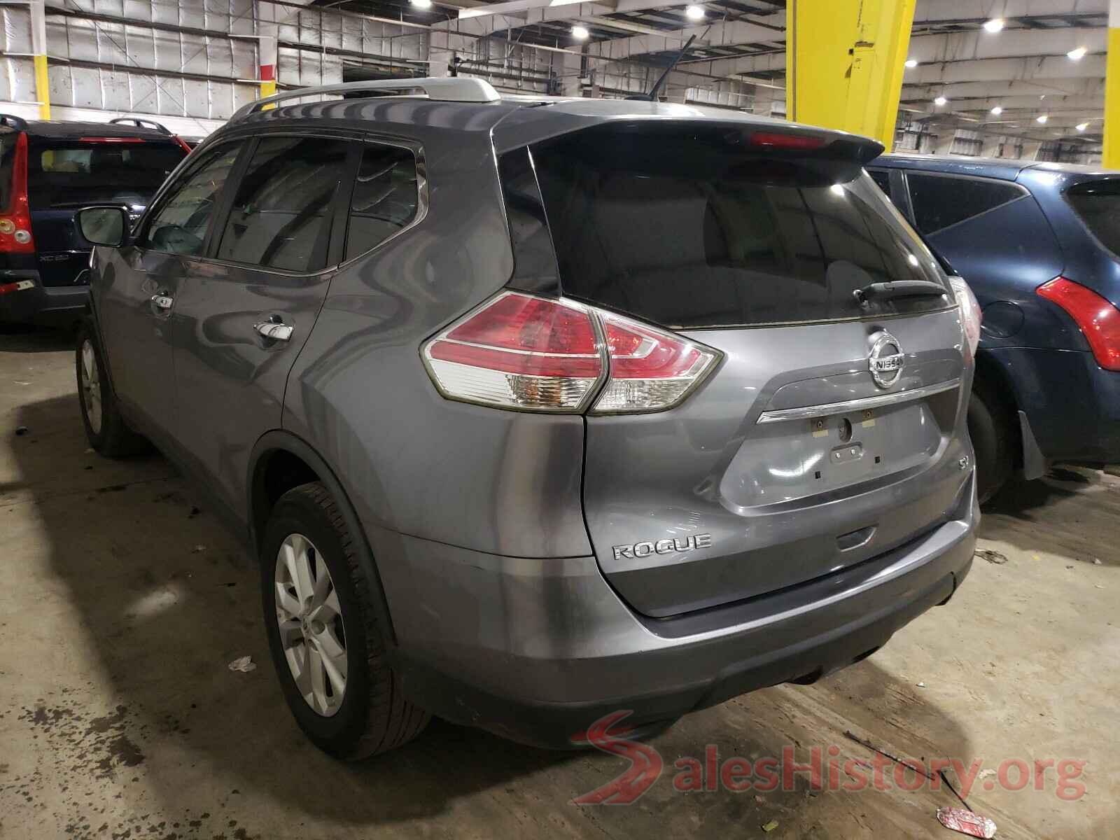 KNMAT2MT4GP697170 2016 NISSAN ROGUE