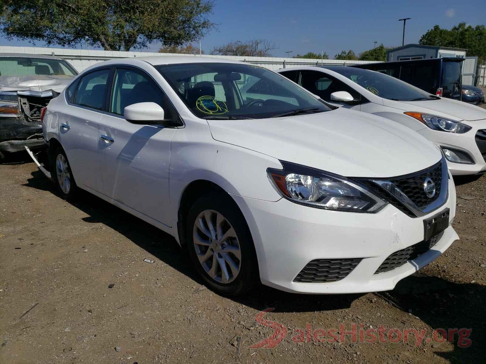 3N1AB7APXKY308680 2019 NISSAN SENTRA