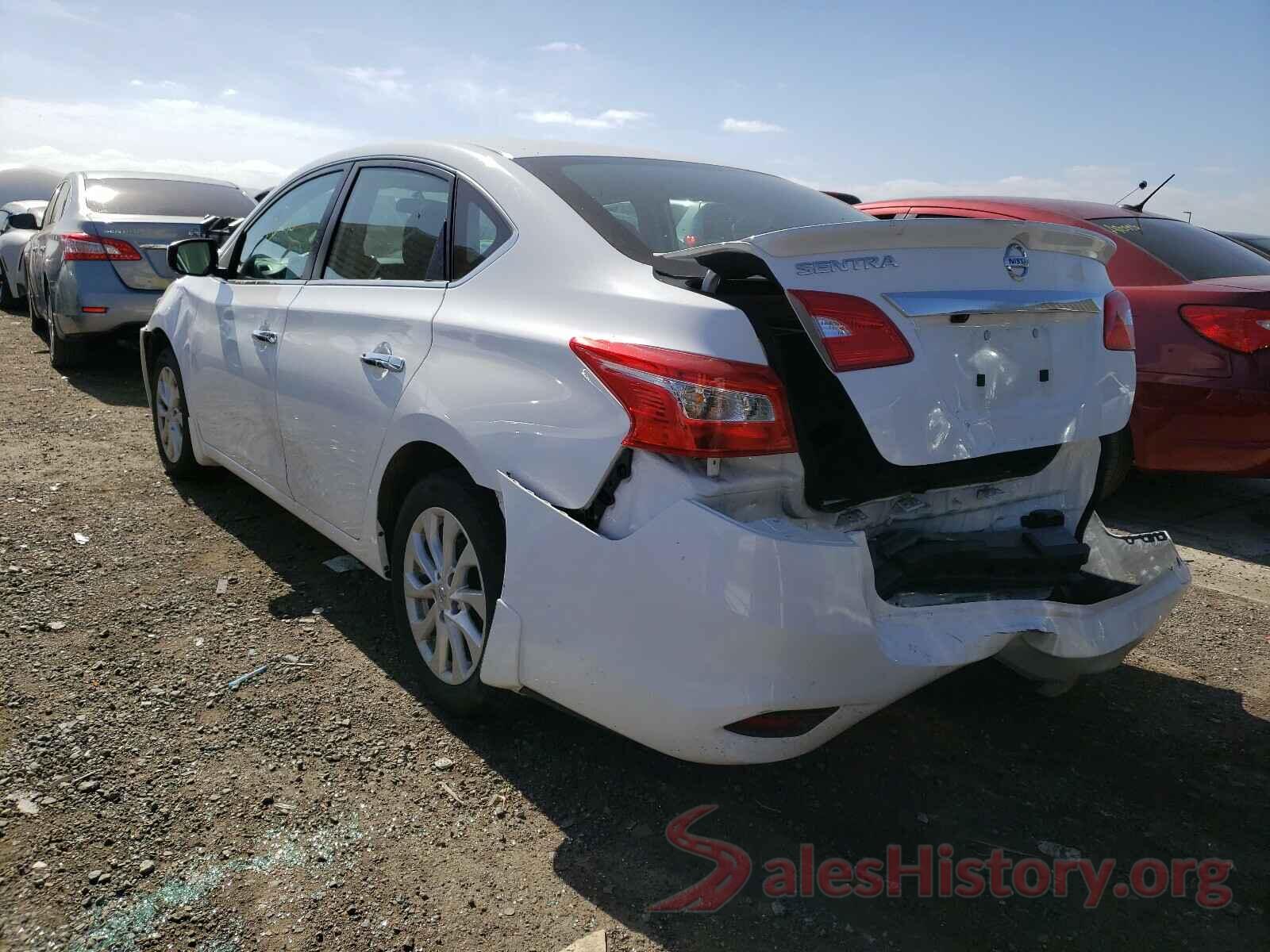 3N1AB7APXKY308680 2019 NISSAN SENTRA