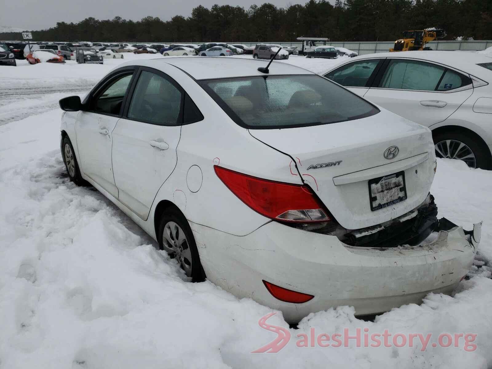 KMHCT4AE9GU166604 2016 HYUNDAI ACCENT