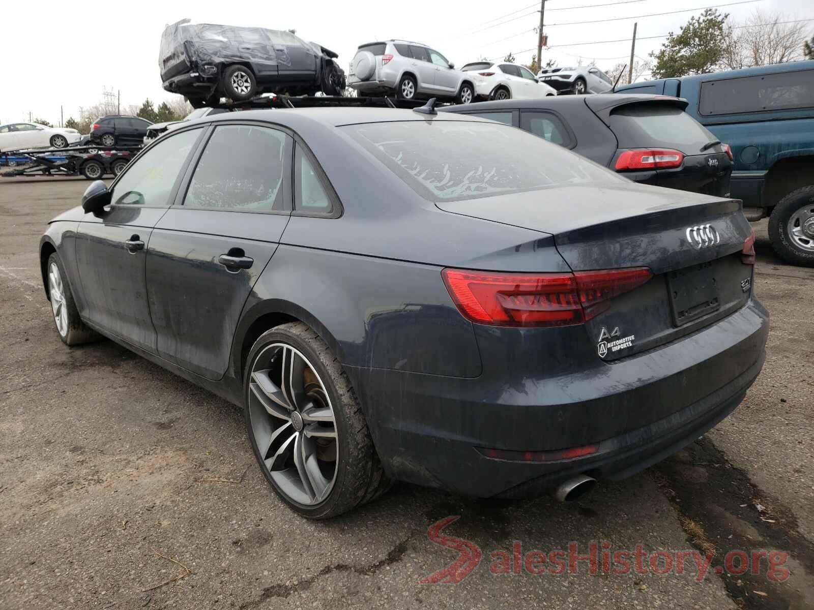 WAUANAF47HN002538 2017 AUDI A4