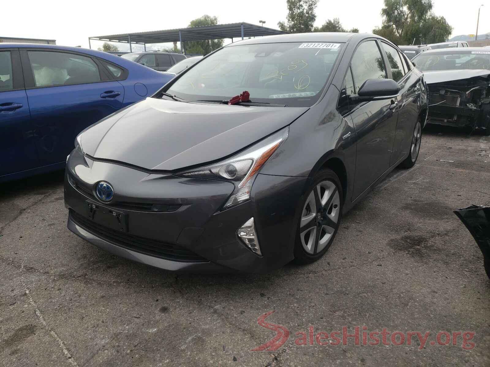 JTDKARFU3H3543843 2017 TOYOTA PRIUS