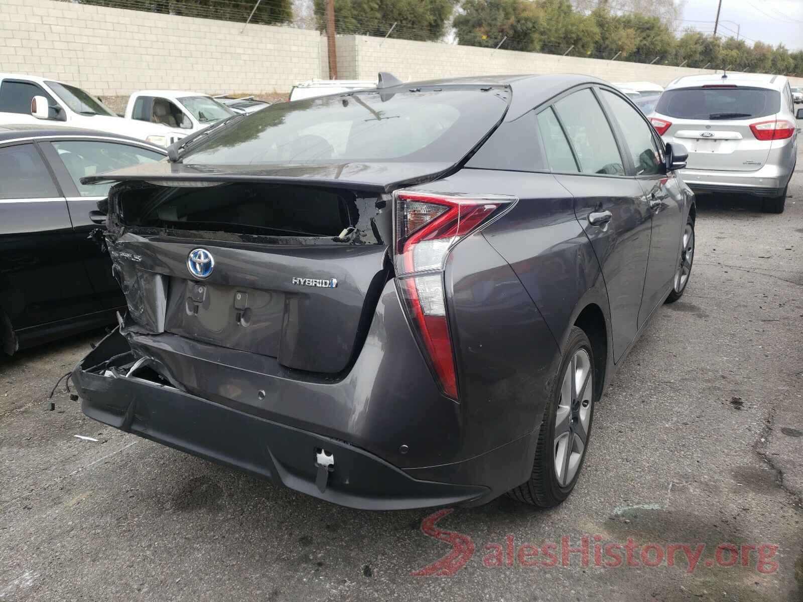 JTDKARFU3H3543843 2017 TOYOTA PRIUS