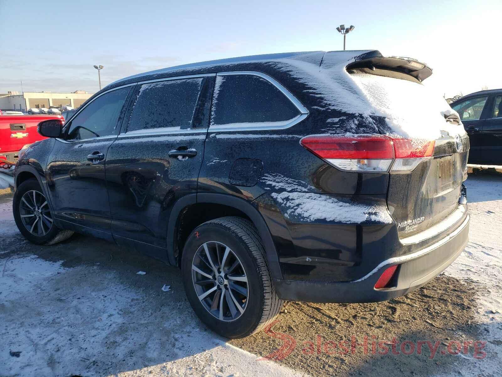 5TDKZRFH8HS189649 2017 TOYOTA HIGHLANDER