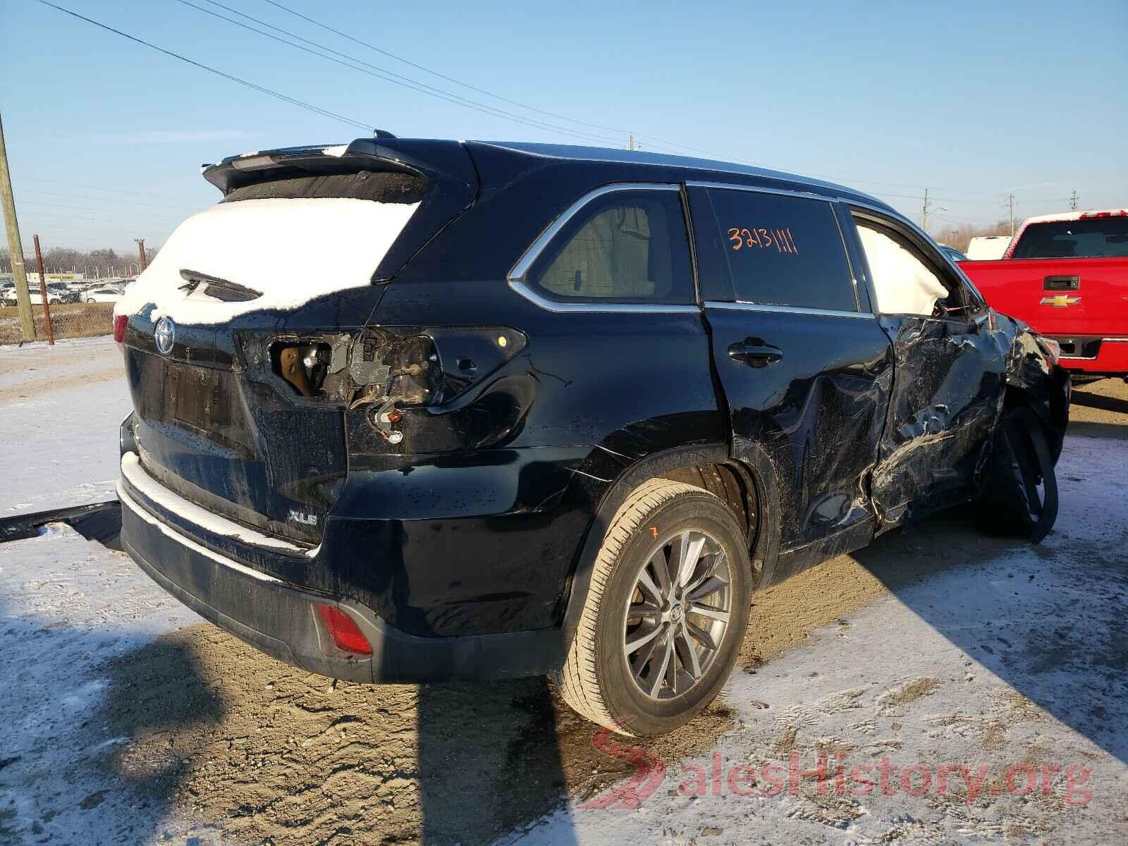 5TDKZRFH8HS189649 2017 TOYOTA HIGHLANDER