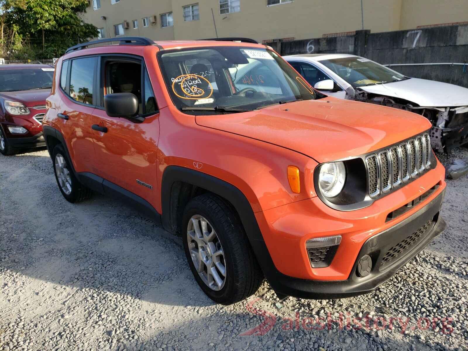 ZACNJAAB8KPK14771 2019 JEEP RENEGADE