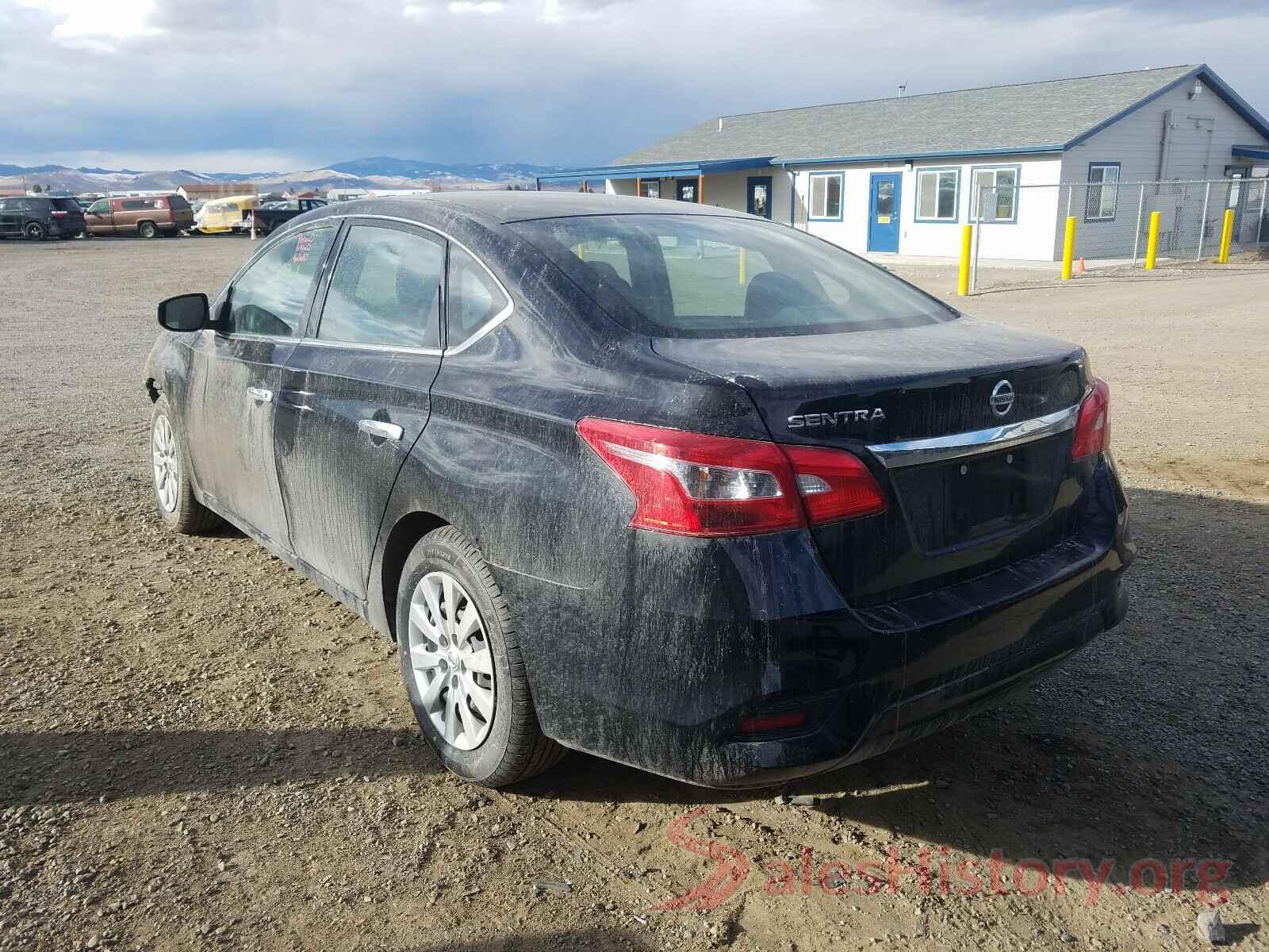 3N1AB7APXKY388174 2019 NISSAN SENTRA