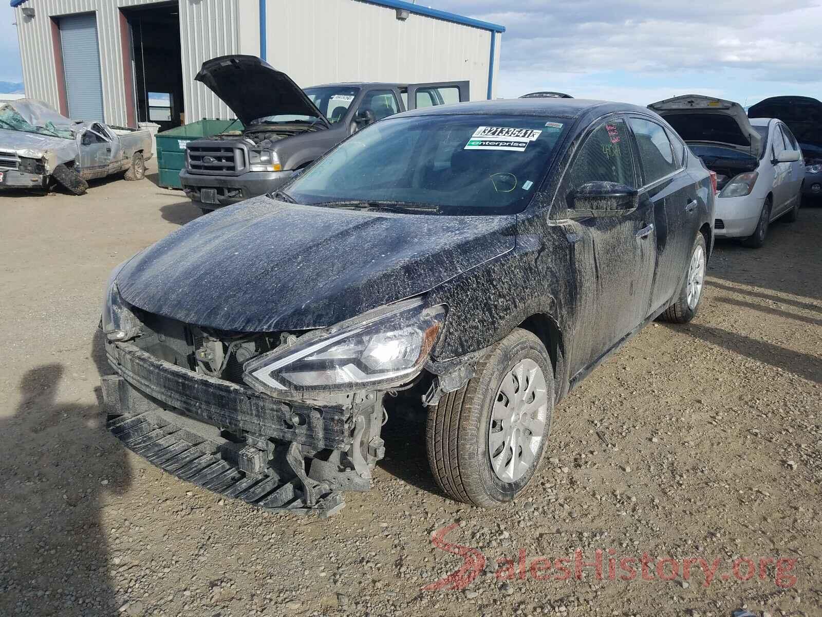 3N1AB7APXKY388174 2019 NISSAN SENTRA