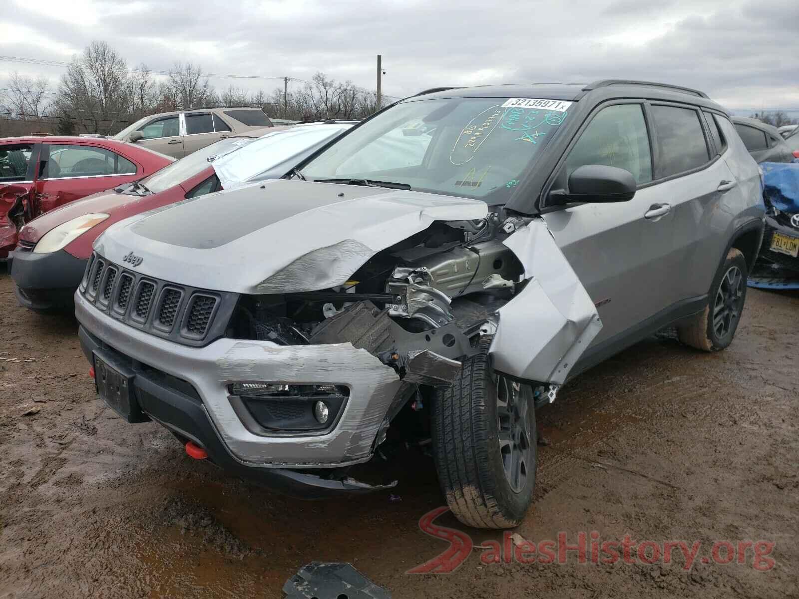 3C4NJDDB8KT722523 2019 JEEP COMPASS