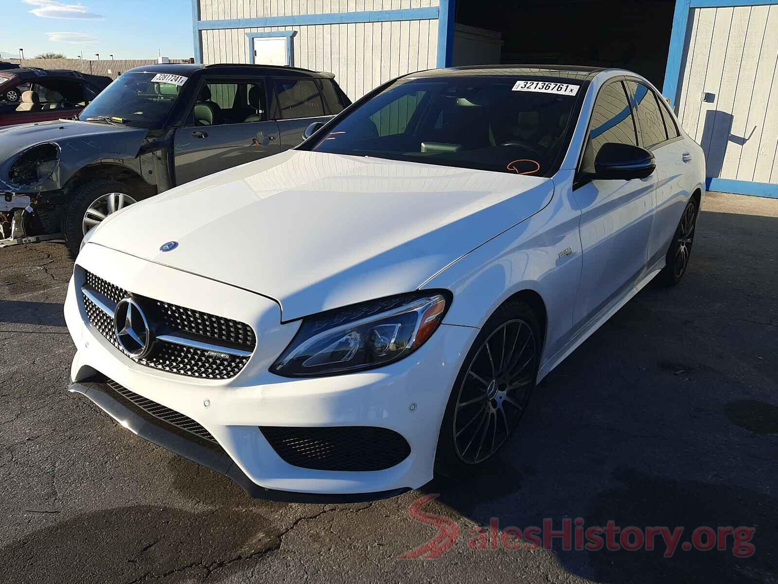 55SWF6EB7HU187206 2017 MERCEDES-BENZ C CLASS