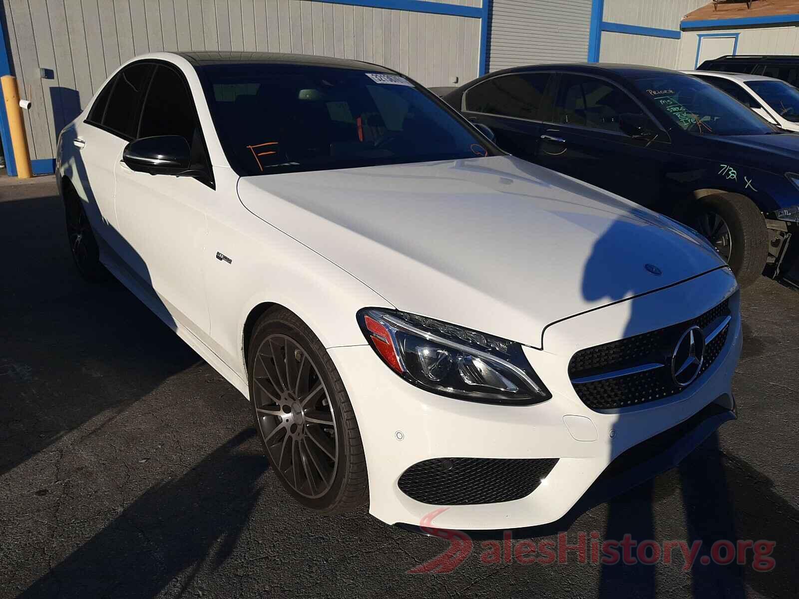 55SWF6EB7HU187206 2017 MERCEDES-BENZ C CLASS